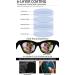 MARE AZZURO Oversized Reading Glasses for Women - Trendy Large Readers 0-6.0 Magnification - Stylish Black 2.0x - Buy Online on GoSupps.com