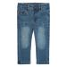 KIDSCOOL SPACE Baby Little Boys Jeans Elastic Band Inside Straight Fit Ripped Denim Pants 5-6 Years Lightblue-2535ca