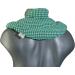 Neck Pillow with Stand-Up Collar - Green-White Cherry Stone Heat Pad for Ultimate Comfort - Buy Online on GoSupps.com