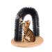 AikoPets Cat Arch Self Groomer with Cat Scratch Pad and Catnip - Interactive Grooming and Play Toy for Cats - Buy Online on GoSupps.com