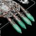 Kyeygwo Green Aventurine Reiki Healing Stone Pendulum Necklace | Vintage Chain Gemstone Quartz for Divination & Meditation - Perfect for Men & Women - Buy Online on GoSupps.com