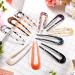10 Pieces U Shaped Hairpin Set - Celluloid Acetate Tortoise Shell Hair Pins for Updo Hairstyles - Buy Online on GoSupps.com