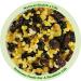 Natural Health 4 Life Cake Baking Ingredients Mixed Fruit (Flame Raisins Golden Raisins Currants) with Candied Mixed (Orange Lemon) Peel 1 kg in Recyclable Tub (1 Tub) - Buy Online on GoSupps.com