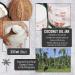 Organic Coconut Oil for Hair & Skin - Raw Extra Virgin, Cold Pressed with MCTs for Hair Growth - 8oz (Pack of 1) - Ideal for Body Care, Haircare, Babies, Dogs & Pets - Buy Online on GoSupps.com