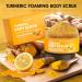 VOERUY Body Scrub Turmeric Exfoliating Body Scrub with Coconut Oil & Vitamin C Bikini Area Exfoliator Gently Exfoliate Body Hand and Foot Scrub Moisturized Skin for Women and Men 11.28oz/320g - Buy Online on GoSupps.com
