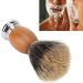 Professional Portable Shaving Brush - Ergonomic & Elegant Composite Wood Bart Care for Men | Perfect for Hairdressing Salons - Buy Online on GoSupps.com