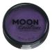 Moon Creations Pro Face & Body Makeup | Purple | 36g | Professional Colour Paint Cake Pots for Face Painting | Face Paint For Kids Adults Fancy Dress Festivals Halloween