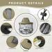 Mosquito Hat with Removable Netting | Midge Head Net for Outdoor Activities - Dark Beige - Buy Online on GoSupps.com