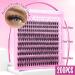 Yawamica Wispy Lash Clusters - Natural 10-14mm Fluffy Eyelash Extensions | CC Curl 40D DIY Individual Lashes (200pcs - Buy Online on GoSupps.com