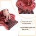 Curly Wavy Clip In Hair Extension Synthetic Matte Material 8 Pieces Clip In Hairpieces Fibre Set 24 Inch/60cm 140g Dark Red 24 Inch Dark Red - Buy Online on GoSupps.com