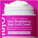 SeoulCeuticals Korean Kojic Acid Cream Dark Spot Remover + Glycolic Acid + Niacinamide + Cica + HA Moisturizer - Cruelty Free K Beauty Skincare 2oz