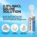 Hiins 0.9% Saline Solution for Nebulizer and Airway Moisturizing Sodium Chloride 0.9% for Nose & Eyes Gentle Nasal Cleanse for Adults and All Ages Sterile 5ml Vials 50 Count - Buy Online on GoSupps.com