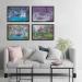 4 Pack Stamped Cross Stitch Kits for Adults - DIY Landscape Embroidery Needlepoint Kit - 12x16inch Home Decor Cross Stitch Set - Buy Online on GoSupps.com