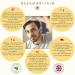 Hair Growth Oil - 100% Natural Argan Coconut Rosemary & Lavender | 100ml | Bees of Britain - Save Bees 5% Donation - Buy Online on GoSupps.com