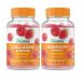 Lifeable Collagen & Biotin + Magnesium Gummies Bundle - Great Tasting Vitamin Supplement Gluten Free GMO Free Chewable