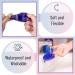 Slick Silicone Facial Cleansing Brush 4 Pack - Face Scrubber Exfoliator | Face Wash Brush for Gentle Exfoliation - Buy Online on GoSupps.com