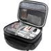 LAVIEVERT Diabetes Travel Carry Bag Insulin Cooler Case Diabetic Medication Cooler Diabetic Care Organizer with a Shoulder Strap and 4 Ice Packs - Dark Gray - Buy Online on GoSupps.com