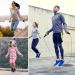 Adjustable Tangle-Free Jump Rope for Women, Men, and Kids - Rapid Speed Cable with Ball Bearings - Perfect for Fitness, Exercise, and Slim Body - Black - Buy Online on GoSupps.com
