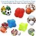 3-Piece Reaction Ball Set for Agility & Coordination Training - Blue, Red, Yellow - Buy Online on GoSupps.com