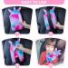 Unicorn Castle Seatbelt Pillow for Kids Car Seat - Rose Pink Seat Belt Pads - Buy Online on GoSupps.com