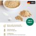 Vitalityballs - 2 Set 60% Protein Soy Crispies (Nature & Cocoa) - 1000g | Sugar-Free Topping for Muesli Salads & Fitness - Buy Online on GoSupps.com
