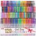Shuttle Art 120 Unique Colors (No Duplicates) Gel Pens Gel Pen Set for Adult Coloring Books Art Markers