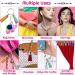Paxcoo Leather Tassel Keychain Charms Bulk - 50pcs with Jump Rings for Bracelets | Acrylic Key Chain Blanks and Craft Supplies 38mm - Buy Online on GoSupps.com