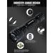 DARKBEAM 850nm IR Light: Rechargeable Infrared Flashlight for Night Vision Scope | Portable Tactical Torch for Hunting & Observation - Buy Online on GoSupps.com