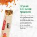 Organic Red Lentil Spaghetti - Gluten Free, High Protein, Vegan, 8 oz | Explore Cuisine - Buy Online on GoSupps.com