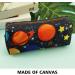 LParkin Canvas Pencil Case - Space Theme (Blue) | Stylish & Durable | International Shipping Available - Buy Online on GoSupps.com