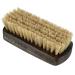 PATIKIL Bristle Shoes Brush Handheld Polish Daubers for Leather Boots Cloth Brown