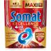 SOMAT Excellence Plus 4in1 Dishwasher Caps - 50 Eco-Friendly Water-Soluble Tabs with Extra Cleaning Power & Soaking Effect | International Shipping - Buy Online on GoSupps.com