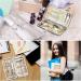 Tranchou Manicure Set - 19 in 1 Professional Nail Clippers Pedicure Kit Manicure Tool Kit Stainless Steel Facial Grooming Set Kit Gift Idea for Women Men Girls Teens Beige - Buy Online on GoSupps.com