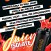 Juicy Isolate Whey Protein Powder (Cherry) 1000g - 95.2% Whey Protein Isolate Low-Fat BCAAs & EAAs | International Shipping Available - Buy Online on GoSupps.com