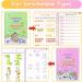 Qianshouyan 4-Piece German Magical Booklet Set | Reusable Handwriting Exercise Book with Pen for Kids | 26x18cm Calligraphy Numbers Drawing & Letters Learning - Buy Online on GoSupps.com