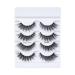 KISS Lash Couture Matte Black Faux Mink Eyelashes Multipack - 4 Pairs | Natural Looking, Cruelty-Free & Vegan - Buy Online on GoSupps.com