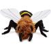Zappi Co Plush Honey Bee Stuffed Toy - 30cm - Safari Animals Collection for Kids - Buy Online on GoSupps.com