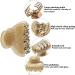 12 Pcs Small Hair Claw Clips for Women Girls - Bling Sequins Jaw Clips for Thick Thin Hair - Non Slip Strong Hold Hair Clamps (Dot Sequins) - Buy Online on GoSupps.com