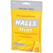 HALLS Relief Sugar Free Honey-Lemon Cough Drops - 25 Total Drops - Buy Online on GoSupps.com