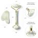 Prettify Premium Jade Face Roller and Gua Sha Set - Authentic Jade Massager & Massage Tool Kit - Buy Online on GoSupps.com