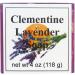 Clementine Lavender Glycerin Soap by Eclectic Lady 4 oz Bar