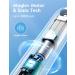 Sonic Electric Toothbrush for Adults and Kids - BAFOVY Rechargeable Power Toothbrush with 6 Brush Heads, 5 Modes, Smart Timer, Fast Charging (Pink) - Buy Online on GoSupps.com