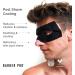 BARBER PRO Post Shave Cooling Face Mask with Anti-Aging Collagen | Aloe Vera Tea Tree & Charcoal | Mens Face Mask Beauty | Tissue Mask - Buy Online on GoSupps.com