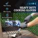 Hand-E Touch Disposable Black Nitrile Gloves - 200 Medium Pack, 5 Mil Thick, Heavy Duty, Medical Exam, Powder & Latex Free - Food Safe - Buy Online on GoSupps.com