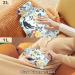 NAANLE 1L Hot Water Bottle with Flower Motif | Transparent Warm Water Bottle for Pain Relief & Heat Therapy | Ideal for Bed Hands & Feet - Buy Online on GoSupps.com