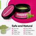 Energy Powder with Natural Caffeine | Focus & Brain Boost Nootropic | No Sugar No Crash | Matcha Guarana L-Theanine | Plant-Based Energy (20 Servings - Buy Online on GoSupps.com