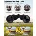 GOANDO 20x50 Binoculars for Adults and Kids High Power Compact Binoculars Large Waterproof Binoculars with Low Light Night Vision for Hunting Bird Watching Travel Sightseeing Outdoor Sports  Black - Buy Online on GoSupps.com