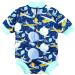 Splash About Happy Nappy Wetsuit & Reusable Swim Nappy | Up in the Air | 6-14 Months - Buy Online on GoSupps.com