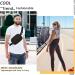 Unisex Waterproof Mini Fanny Pack with Adjustable Strap - Ideal for Outdoor Activities - Black - Buy Online on GoSupps.com