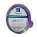 Handmade Exfoliating Soap Sponges Perfume Fragranced Vegan Friendly Cruelty Free Soap Sponge Vegan Soap Sponge Vegetable Glycerin Exfoliating Sponge for Bath & Shower Vegan Gift (Lavender)